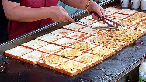 WOW !!! Toast yummy - korean street Food