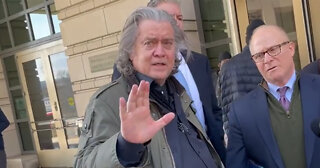 Steve Bannon Goes Off on Reporter Following Jan 6 Hearing: 'Don’t Put Words in My Mouth'