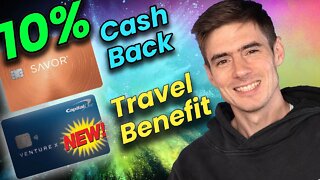 BREAKING: Capital One Adds NEW 10% CASH BACK + Travel Benefit