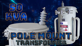 50 KVA Pole Mount Distribution Transformer