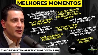 MELHORES MOMENTOS TIAGO PAVINATTO (JOVEM PAN) - Monark Talks