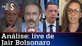 Comentaristas analisam a live de Jair Bolsonaro de 16/09/21