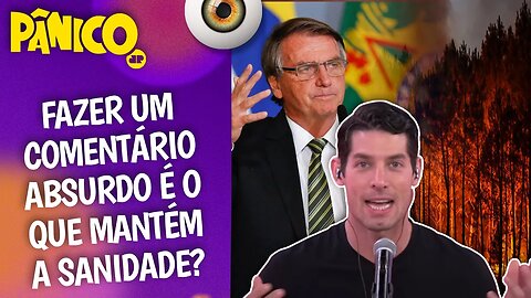 DEBOCHE DE BOLSONARO À CARTA PELA DEMOCRACIA É UM ALÍVIO CÔMICO AOS INCÊNDIOS NA FRANÇA?