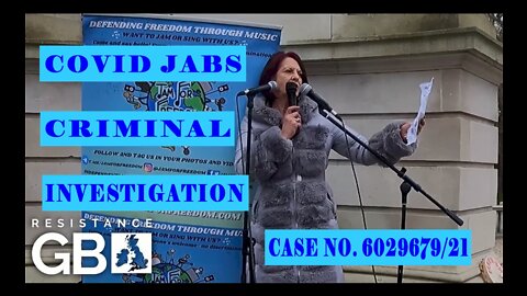 LAWYER Anna De Buisseret Our Legal Right To Close 'Vaccine Clinics' Down Bournemouth speech.