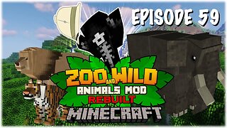 Minecraft: Zoo and Wild Animal (ZAWA) Mod - S2E59 - The Tiger Exhibit!