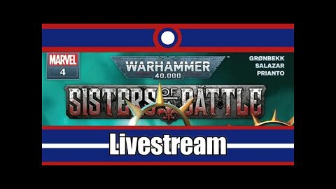 Warhammer 40,000 Sisters Of Battle Comic Livestream Part 04