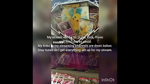My upcoming unboxing stream update