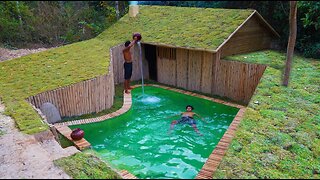 10Day Building Jungle Swimming Pool for Underground House