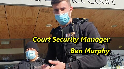 IJWT - 22 July 2022 - Manukau District Court CSO Manager Ben Murphy's unlawful delusions