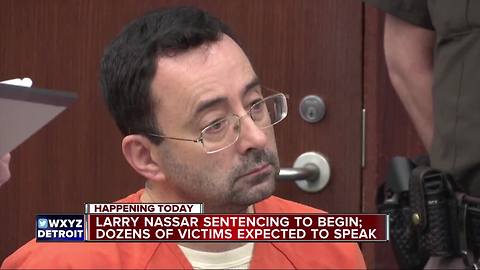 Larry Nassar sentencing to begin, dozens of victims expected to speak
