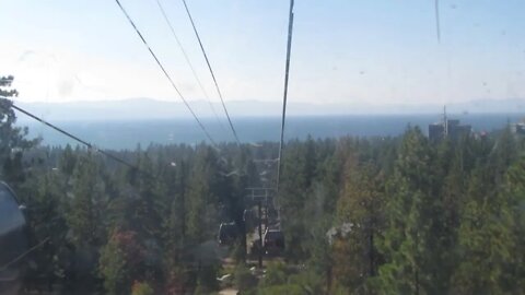 In South Lake Tahoe on the Heavenly Gondola