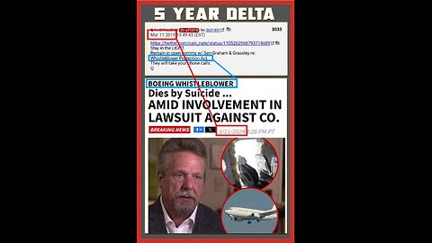 Video emerges of dead Boeing whistleblower John Barnett discussing,