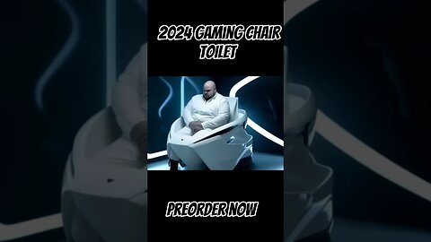 Gaming chair toilet drop #2024 #viral #gaming