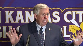 Missouri Gov. Mike Parson meets with KC school leaders on reopening plans