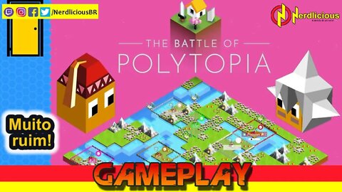 🎮 GAMEPLAY! Jogamos THE BATTLE OF POLYTOPIA no Nintendo Switch! Será que é bom? Confira Gameplay!