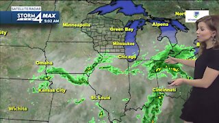 Cooler temperatures Sunday, winds over the lake