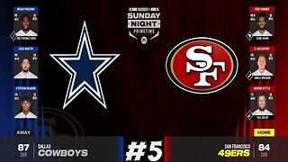 Madden 24 Game 5 Dallas Cowboys Vs San Francisco 49ers (OMG Finish)