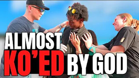 Must See! GOD almost KNOCKED a man OUT in the Bahamas!