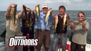 MidWest Outdoors TV #1553 - Pay It Forward Walleye Event for Veterans on Lake of the Woods