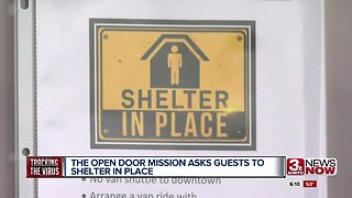 Open Door Mission asks guests to shelter in place