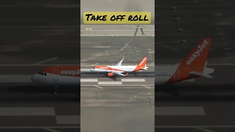 Take off Roll at Gibraltar