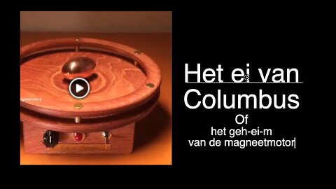 Het ei van Columbus.... over hoe een 'magneetmotor' werkt