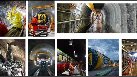 CONVENTIONAL Tunnel Boring Machines example Marti Construction