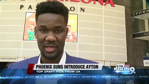Suns introduce top draft pick Ayton