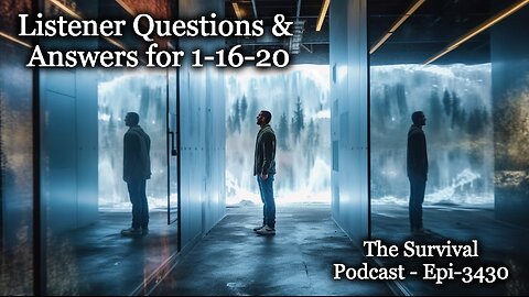 Listener Questions & Answers for 1-16-20 - Epi-3430