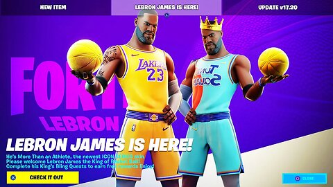 Lebron James Has Arrived | Fortnite