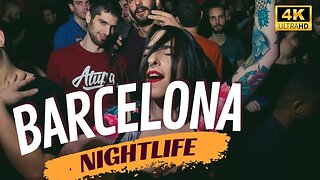 Exploring BARCELONA Nightlife - Spain travel Vlog 2023