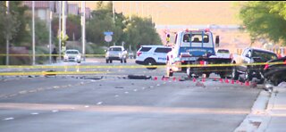 North Las Vegas PD: 1 dead, 2 injured in high-speed crash