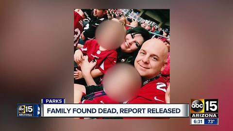 Police report released in death of El Mirage family inside cabin