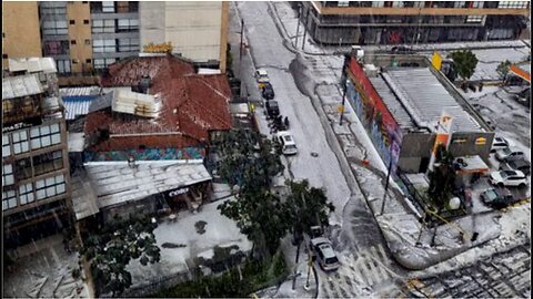 🛑🎥Diluvio con granizo: emergencias en municipios de Cundinamarca y Bogotá👇👇