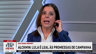 Alckmin afirma que Lula é leal às promessas de campanha I LINHA DE FRENTE