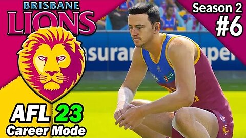 IS THIS SEASON A FAILURE? AFL 23 Brisbane Lions Management Career Gameplay Season 2 #6