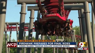 Firehawk fans: This weekend is your last chance to fly at Kings Island