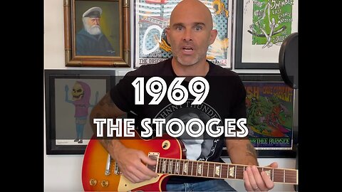 1969 by The Stooges Guitar Lesson WITH SOLO & TAB