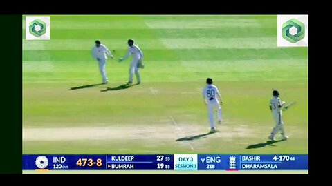 #Highlights #India vs England #5th Test match# 3rd day#winning by 4-1