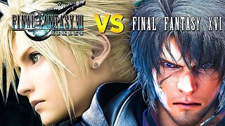 Is Final Fantasy 7 Remake BETTER Than Final Fantasy 16?