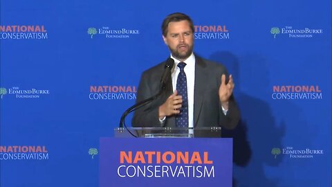 J.D.Vance explains the foundations of the America First movement