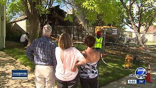 Demolition begins on Littleton home