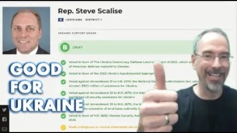 Steve Scalise is the Republican Nominee for House Speaker: Good for Ukraine.