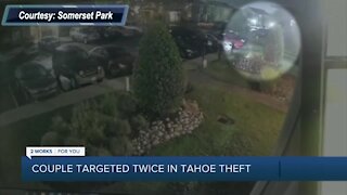 Green Country couple targeted twice in vehicle theft