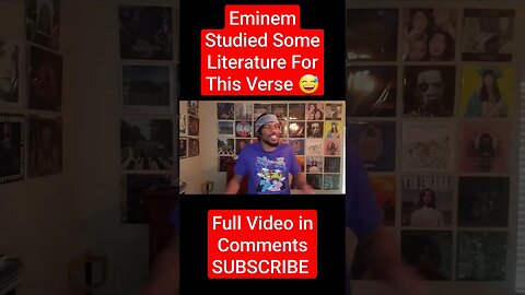 Eminem Started His Renegade Verse with some literary terms 😅😅😅 #eminem #jayz #rap #shorts