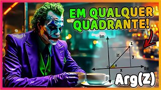 DESVENDANDO O ARGUMENTO PRINCIPAL COMPLEXO | Arg(z) em qualquer quadrante | NÚMEROS COMPLEXOS