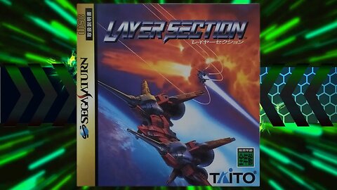 Layer Section (Galactic Attack) | Sega Saturn Playthrough (JPN) | Real hardware