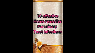 10effective home remedies for urinary tract infections
