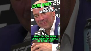 Dana White On Chris Weidman's UFC Future #mma #ufc #ufcshorts #shorts