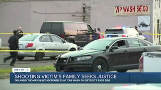 Shooting victim's family seeks justice